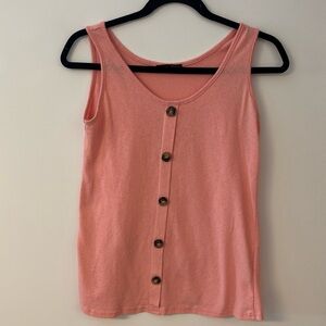 Shein sleeveless linen blend tank